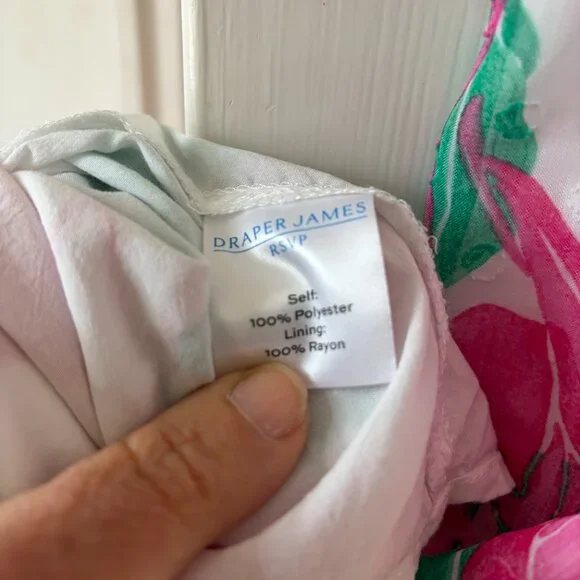 Draper James RSVP sleeveless floral print tiered maxi dress Size XXL - Picture 8 of 12